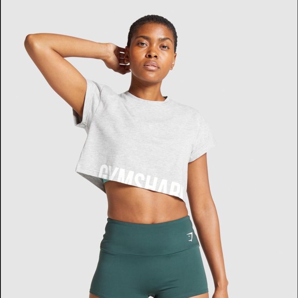 Gymshark Fraction Crop Top